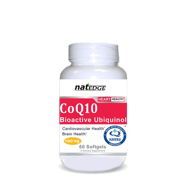 CoQ10 Bioactive Ubiquinol 100mg, 60 Softgels - Spring Street Vitamins