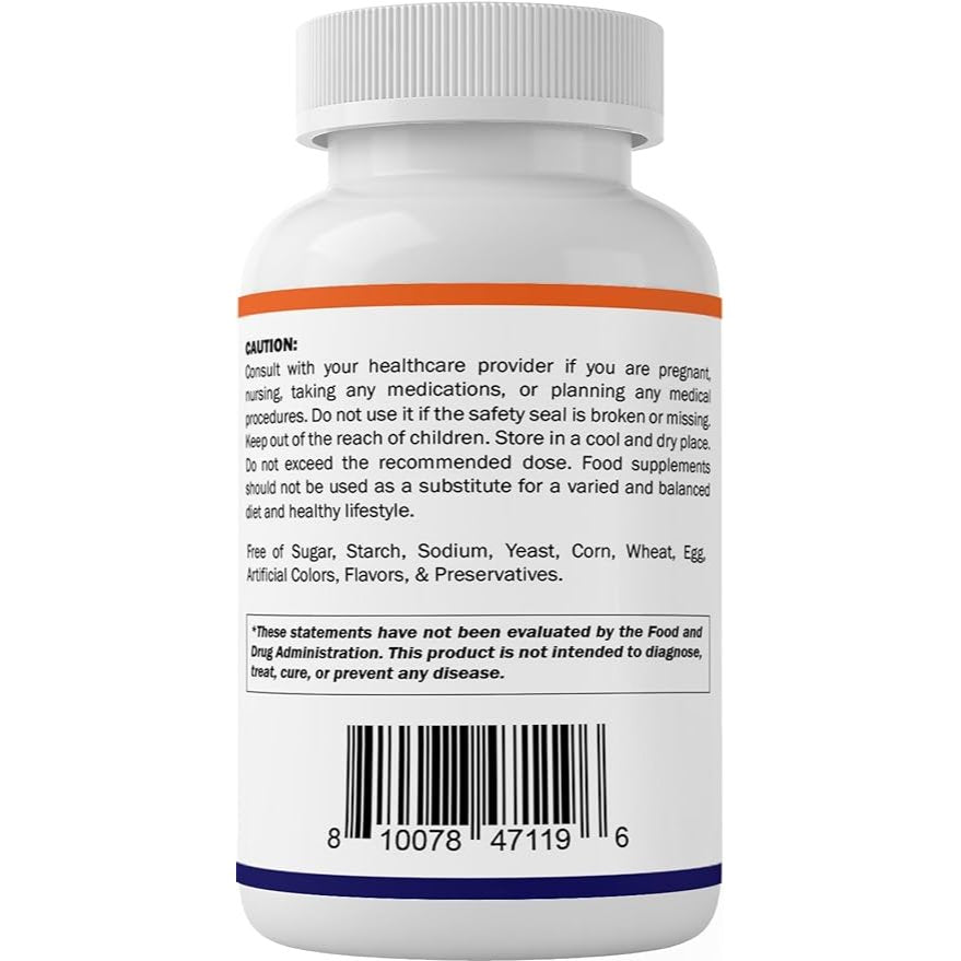 Methyl Folate 15mg (15,000mcg), 120 Vegetable Capsules - Spring Street Vitamins