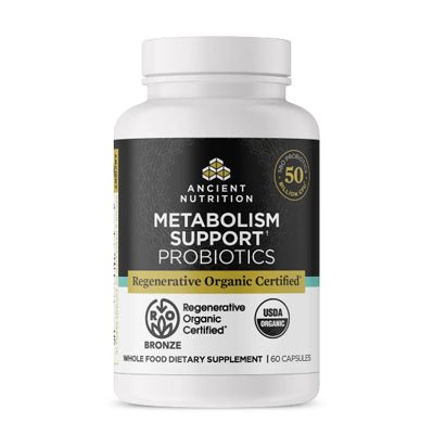 Regenerative Organic Certified™ Metabolism Support Probiotics, 60 ...