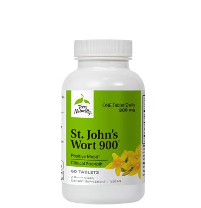 St. John’s Wort 900, 60 Tablets - Spring Street Vitamins